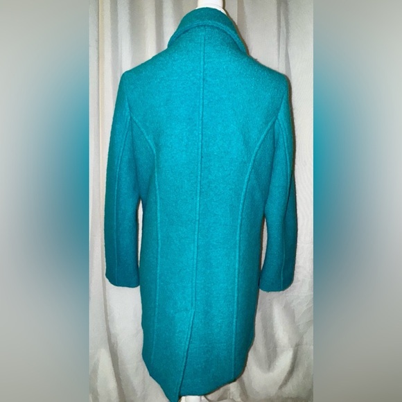 Appleseeds Teal Women's peacoat. Size 12P. GUC. - Picture 3 of 9